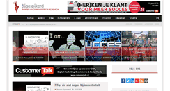 Desktop Screenshot of bijgespijkerd.nl