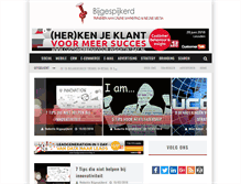 Tablet Screenshot of bijgespijkerd.nl